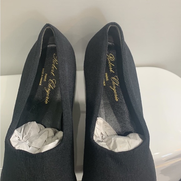 NEW ! ROBERT CLERGERIE BLK PLATFORM SHOES SIZE 9.5 - Picture 5 of 15